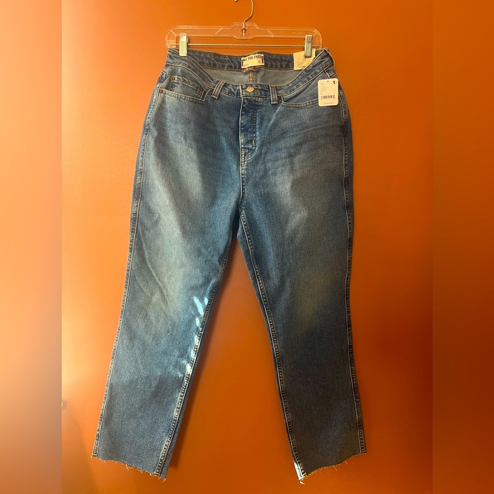 We The Free CRVY High-Rise Vintage Straight Jeans